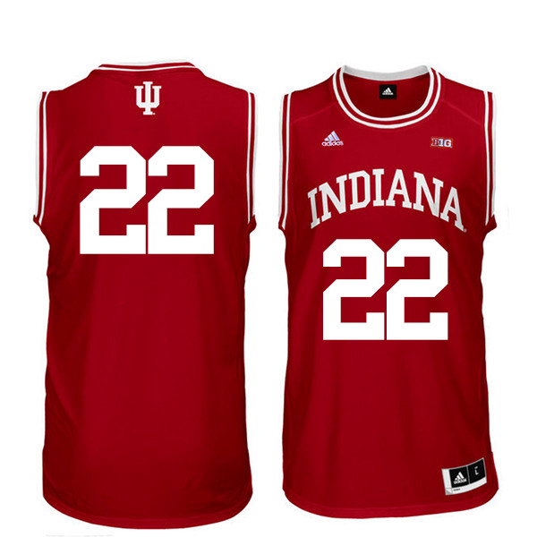 Men Indiana Hoosiers #22 Clifton Moore College Basketball Jerseys Sale-Red